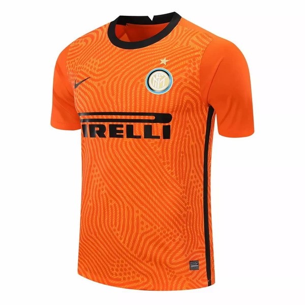 Camiseta Inter Milan Portero 2020 2021 Naranja
